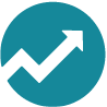 Improved consistency chart icon